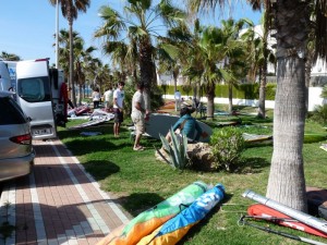 Rigging area